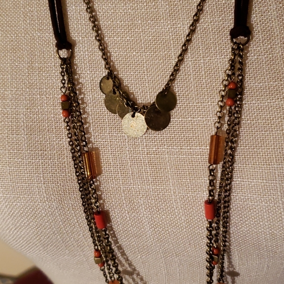 Two tear necklace - Picture 2 of 7